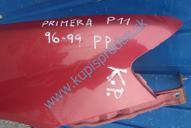 pravý predný blatník na nissan primera p11, 