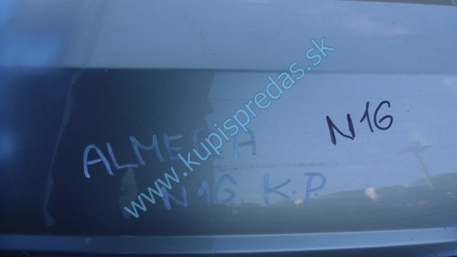 zadný nárazník na nissan almera n16