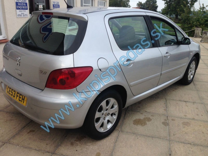 Rozpredam Peugeot 307- 2.0hdi na ND 2001-2009 Lacne diely