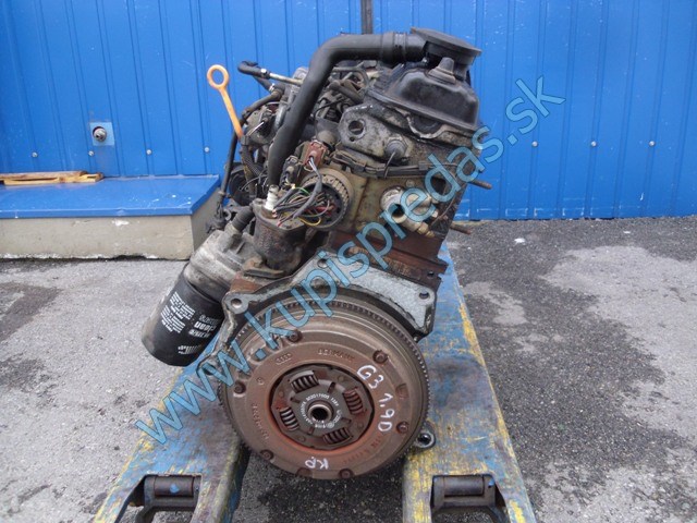 motor na vw golf 3 1,9sdi, autodiely na volkswagen golf 3