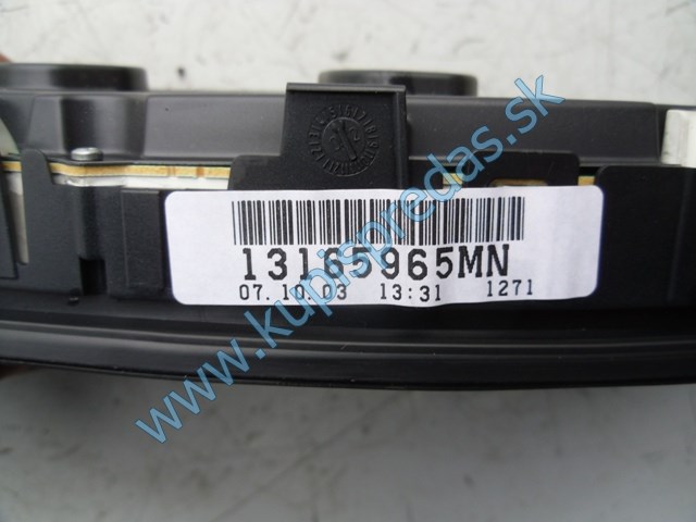 tachometer na opel vectru C 2,0dti, autodiely na opel vectra C