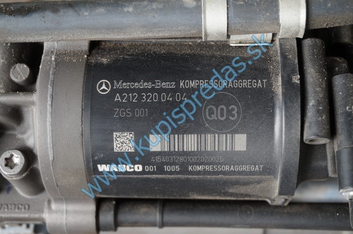 Kompresor Airmatic MERCEDES E W212 2.2CDI 