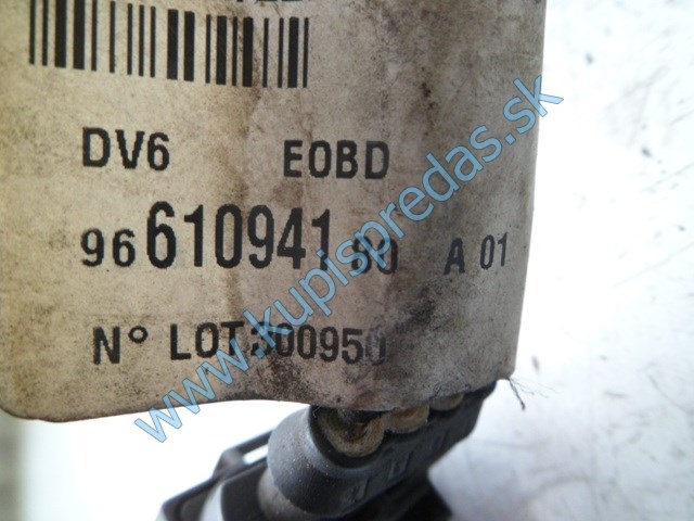 elektrická prípojka na žhaviče na ford focus 2 1,6tdci,  9661094180