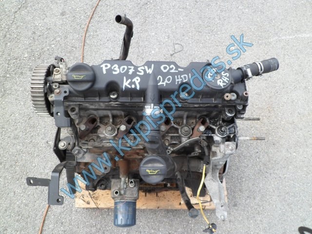 motor na peugeot 307 2,0hdi, kód je RHS