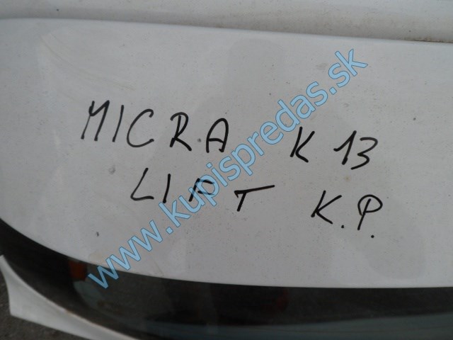 piate dvere na nissan micra k13 lift, 5 dverová, 