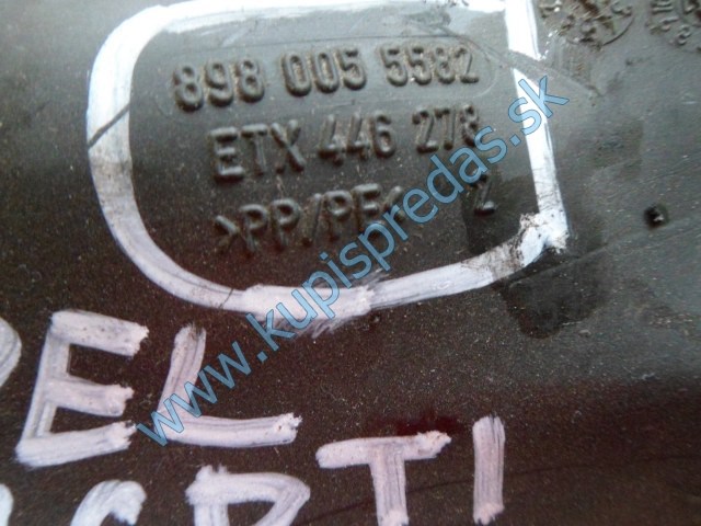 rúrka na vzduch na opel corsu D 1,7cdti, 8980055582