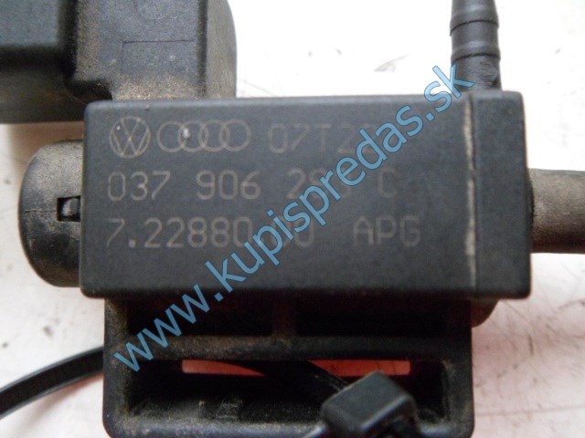 podtlaková regulácia na vw volkswagen golf 5, 1,6i, 037906283C