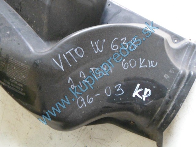 vedenie vzduchu na mercedes vito 2,2cdi, w638, A6388310105