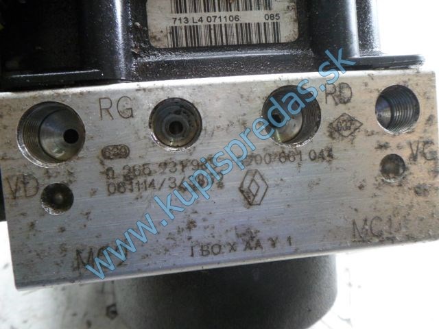 abs pumpa na renault tháliu 1,4i, 0265231985, 8200661044