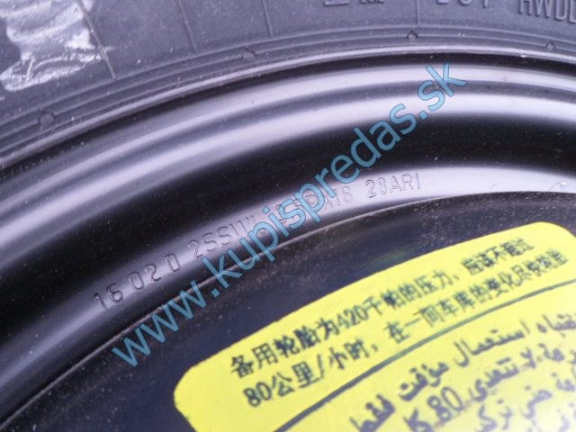 rezerva na peugeot 308 sw, 1,6hdi, 125/85 R16 99m