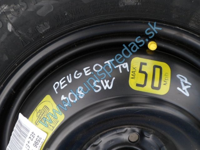 rezerva na peugeot 308 sw, 1,6hdi, 125/85 R16 99m