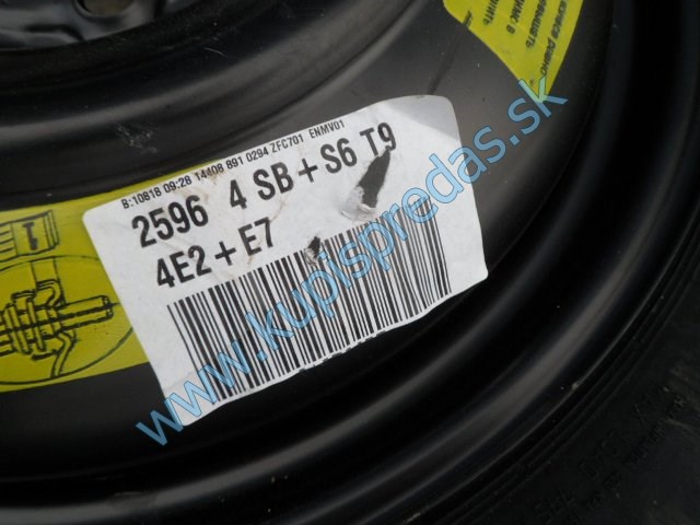 rezerva na peugeot 308 sw, 1,6hdi, 125/85 R16 99m