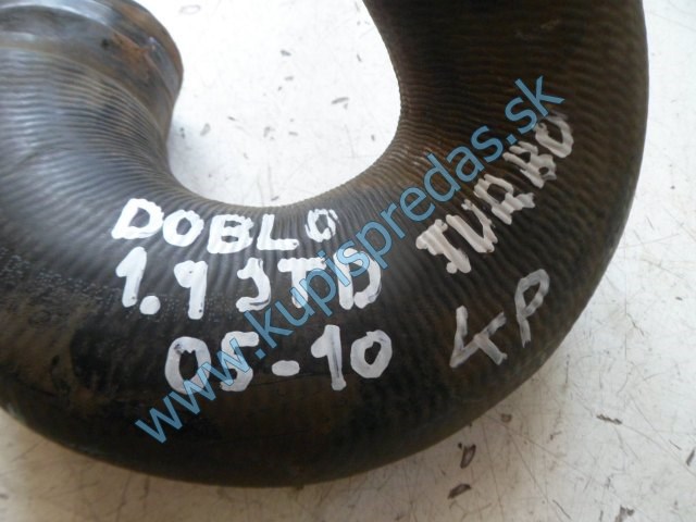 hadica na intercooler na fiat doblo 1,9jtd 77KW, 51819942, T-682