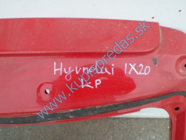 piate dvere na hyundai ix20, zadná kapota, 