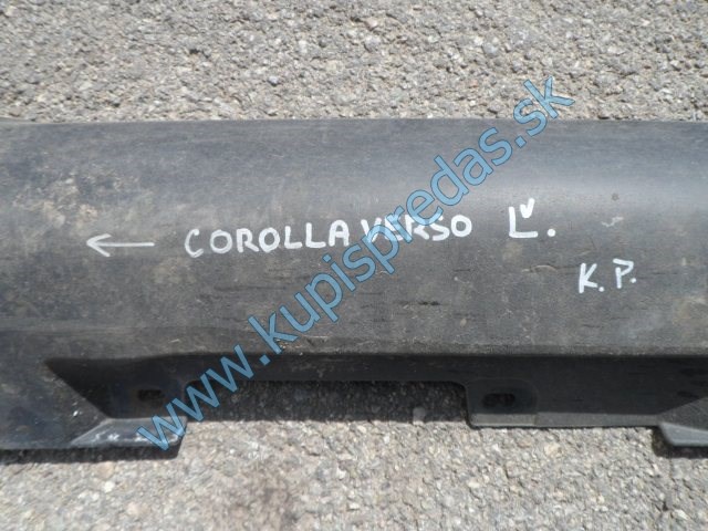 ľavý plastový prah na toyotu corollu verso lift, 75852-0F010