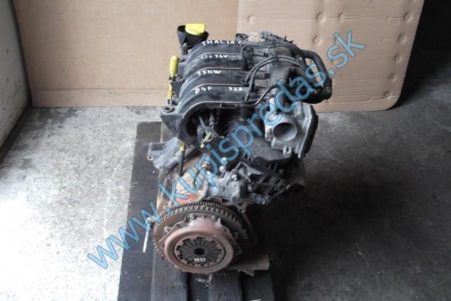 motor na renault clio, renault thalia, 1,2i, d4f728, pouižté náhradné diely na renault thalia