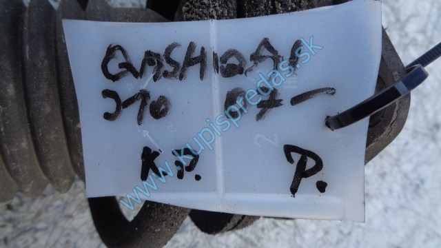 pravý predný tlmič na nissan qashqai 1,6i, struna, 