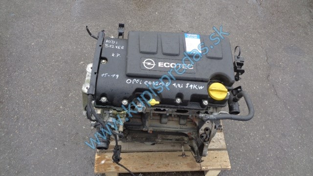 motor na opel corsu E 1,2i, B12XER 51KW