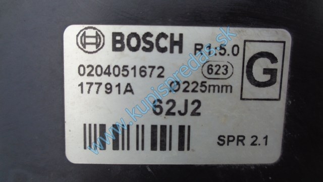 brzdový posilovač na suzuki swift, 1,3i, 0204051672, 