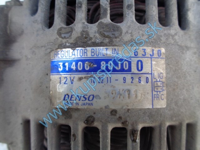 alternátor na suzuki sx4 1,6i, 31400-80J0