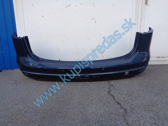 zadný nárazník na vw volkswagen sharan, 7N0807401, 7N0807417