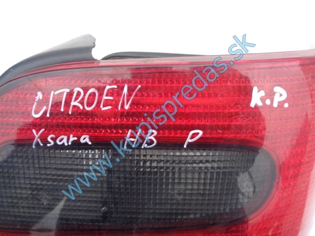 pravé zadné svetlo na citroen xsara I HB