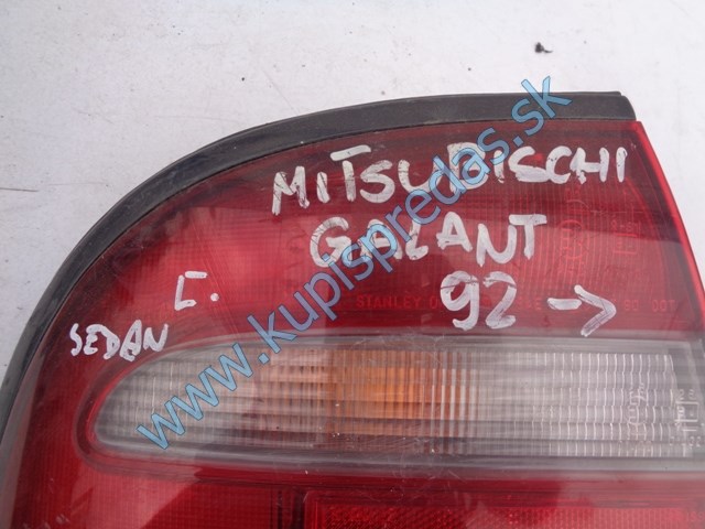 ľavé zadné svetlo na mitsubishi galant, 