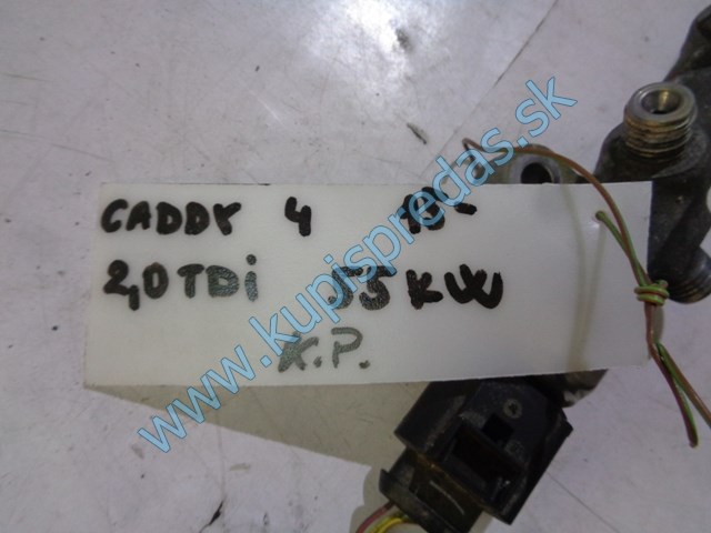 regulátor tlaku paliva na vw volkswagen caddy IV, 04L130764C