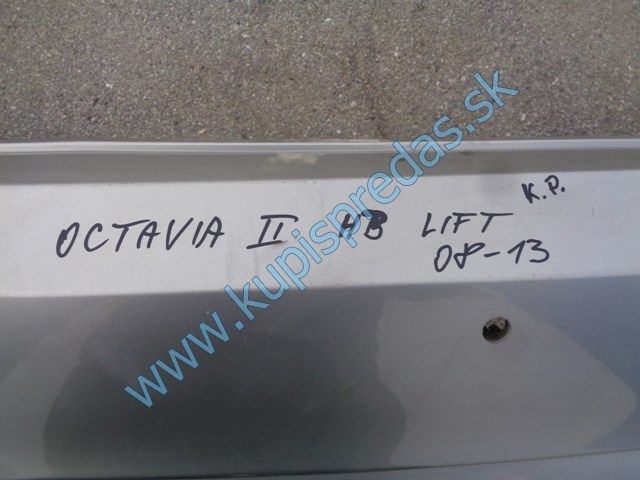 zadný nárazník na škodu octáviu II lift HB, 1Z5807421F