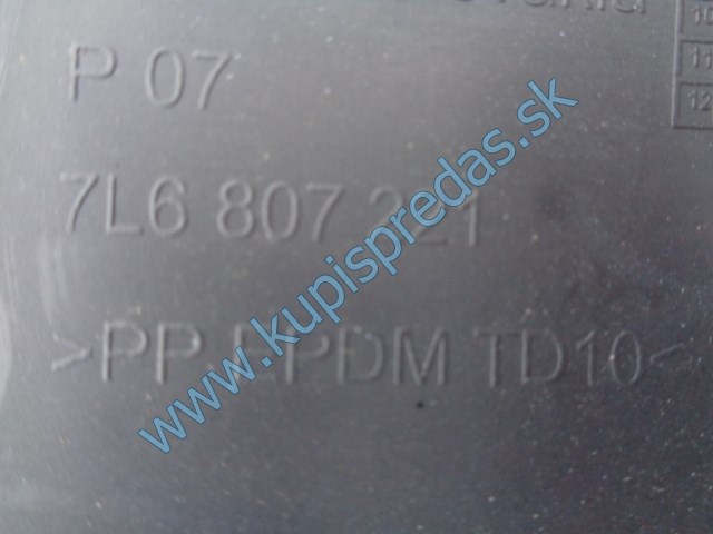 predný nárazník na vw volkswagen touareg 7L lift, 7L6807221