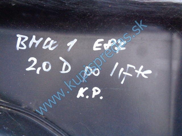 horný kryt motora na bmw 1 E87 2,0d lift, 4607127899