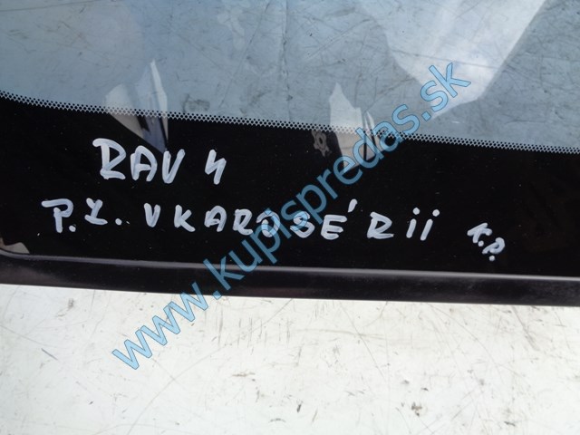 pravé zadné sklo do karosérie na toyotu rav4, 