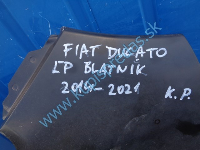 ľavý predný blatník na fiat ducato lift, 