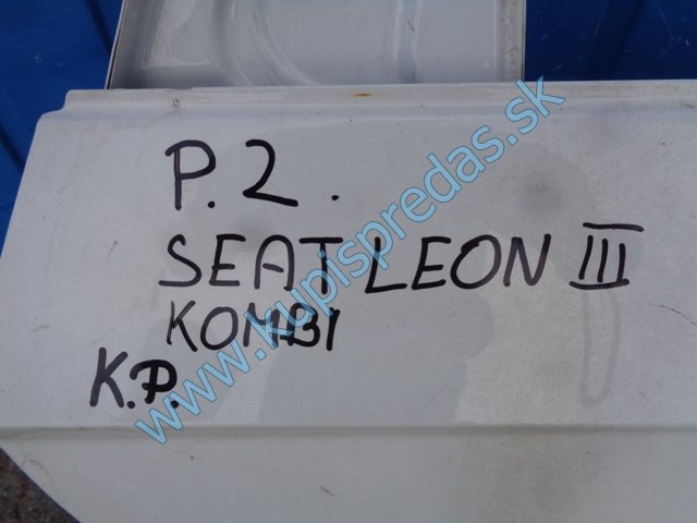 pravé zadné dvere na seat leon III kombi, 5F9833580