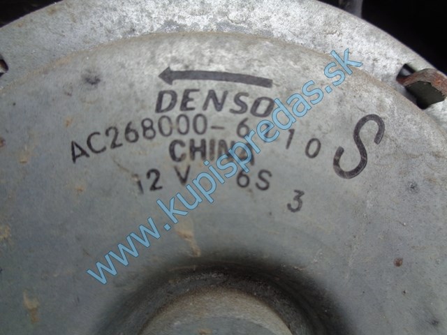 ventilátor chladiča na suzuki celerio, AC 268000-5110