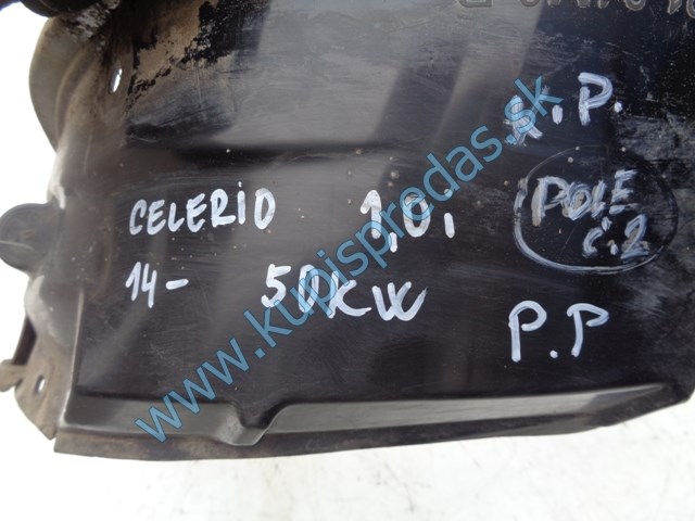 pravý predný podblatník na suzuki celerio, 72321-84MOR