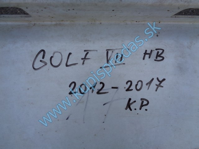 zadný nárazník na vw volkswagen golf VII, GTI  5G5807421