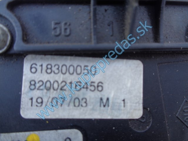 združený prepínač na renault megane II, 8200216456 , 618300050