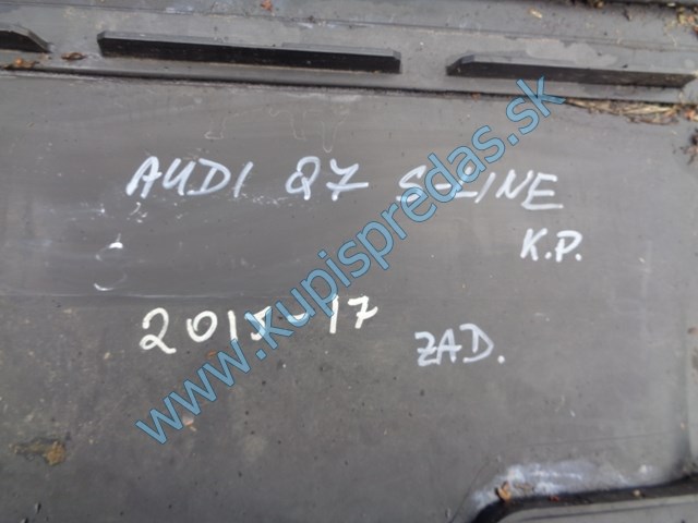 zadný spoiler nárazníka na audi q7 s-line, 4M0807521B