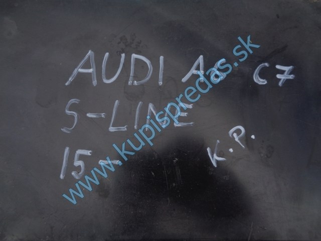 zadný spoiler nárazníka na audi a6 C7, 4G807521R