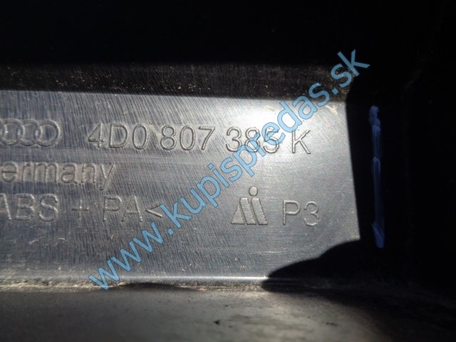 zadný nárazník na audi a8 D2 lift, 4D0807385K