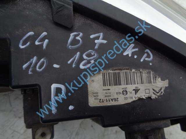 pravé predné svetlo  na citroen c4 B7, 46420748