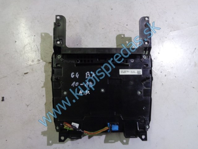 panel na ovládanie kúrenia na citroen c4 B7, 9666027477