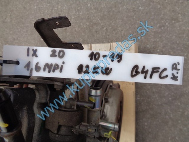 motor a hyundai ix20 1,6, G4FC, 92kw