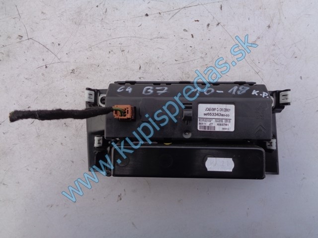 displej na citroen c4 B7, 9665334380-00