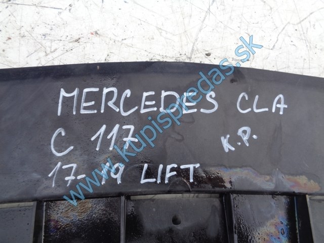 predný spoiler nárazníka na mercedes cla c117 a1178850100