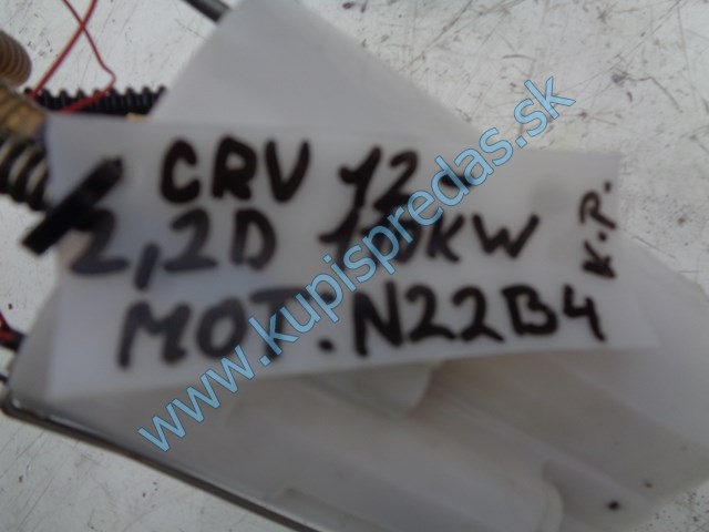 plavák do nádrže na hondu crv 2,2d, 17706-T1G-G020