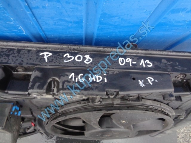 predné čelo na peugeot 308 1,6hdi, 9676568780