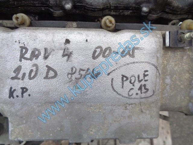 motor na toyotu rav 4, 2,0 85kw, 1CD-FTV